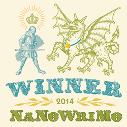 NaNoWriMo 2014 Winner Badge