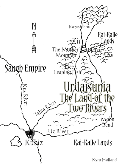 Map of Urdaisunia